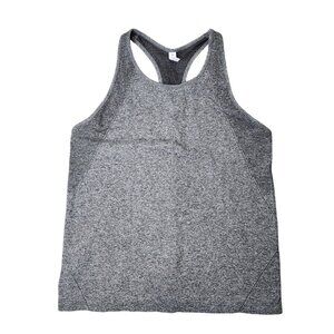 Womens All in Motion Heather Charcoal Seamless Core Tank Top Sleeveless Size XXL